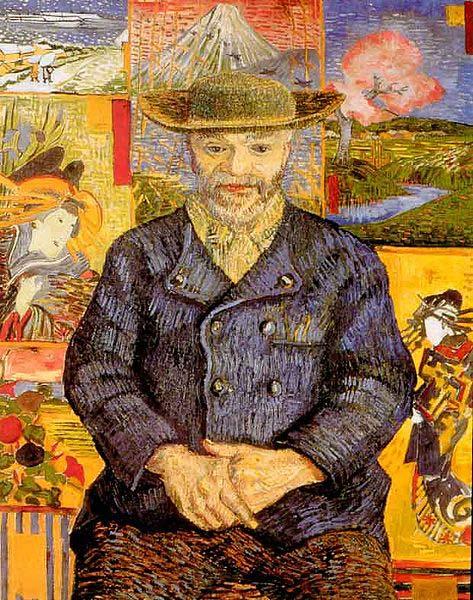 Vincent Van Gogh Portrait of Pere Tanguy Germany oil painting art